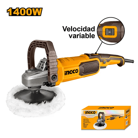 Pulidora Electrica Industrial 1400W 180MM Ingco 