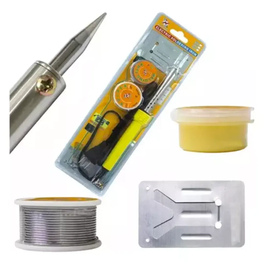 Kit Soldadura Electrica Cautin Profesional 60w 2