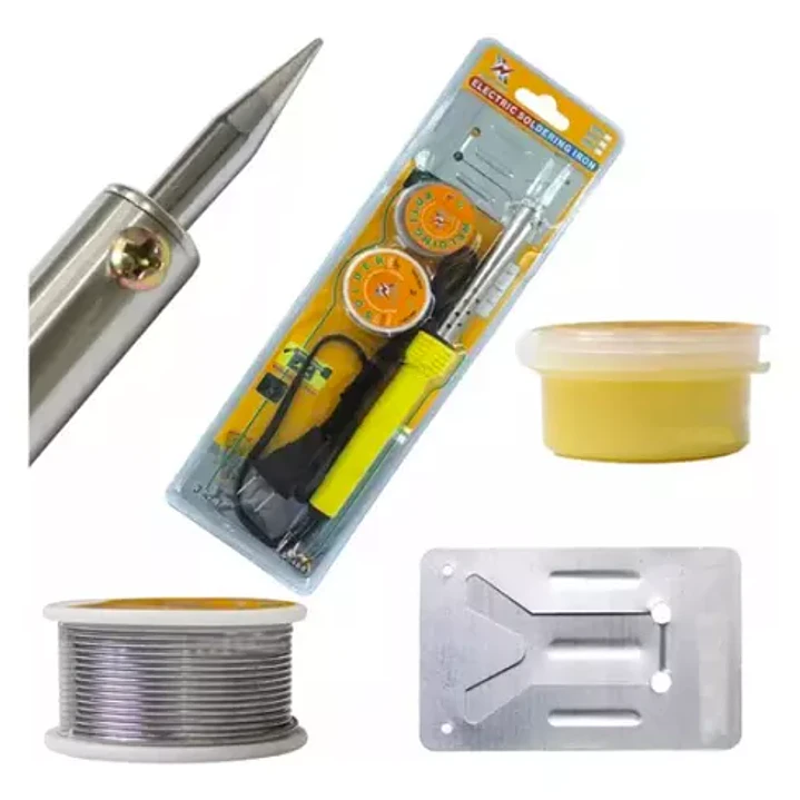 Kit Soldadura Electrica Cautin Profesional 60w 2