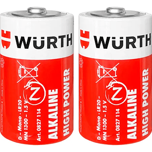 Pila D Würth Lr20 1.5v 1 Pack