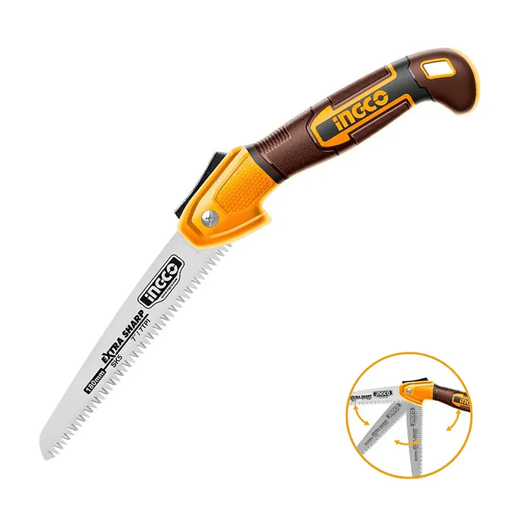 Serrucho De Poda Plegable Recto Industrial 180mm/7