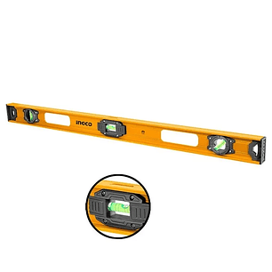 Nivel De 3 Burbujas En I 80cm Ingco