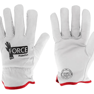 Par De Guantes Cabritilla Sin Forro Force 