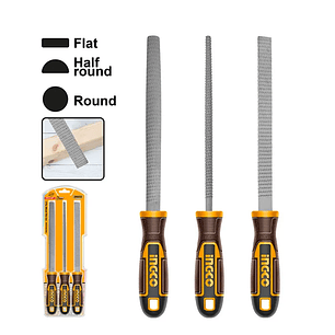 Set Limas Industrial Para Madera 3 Piezas 8