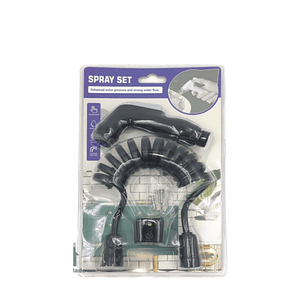 Llave Bidet Ducha Para Wc Plastica Negra