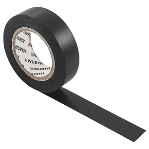 Cinta Aislante Eléctrica Autofundente Negra Wurth 