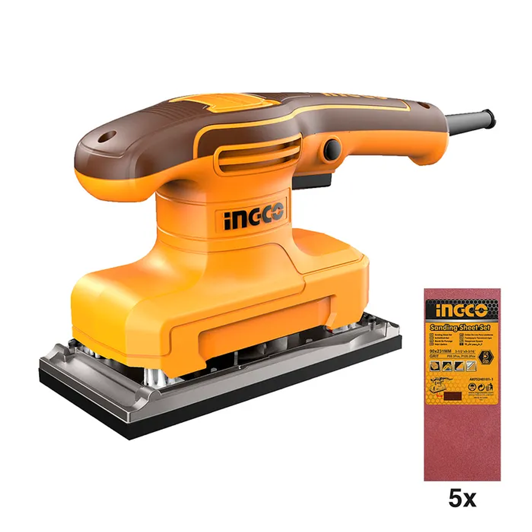 Lijadora Electrica Industrial 320w/90x180mm Ingco 1