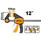 Prensa Sargento Rapida Industrial 63x300mm Ingco  - Miniatura 2