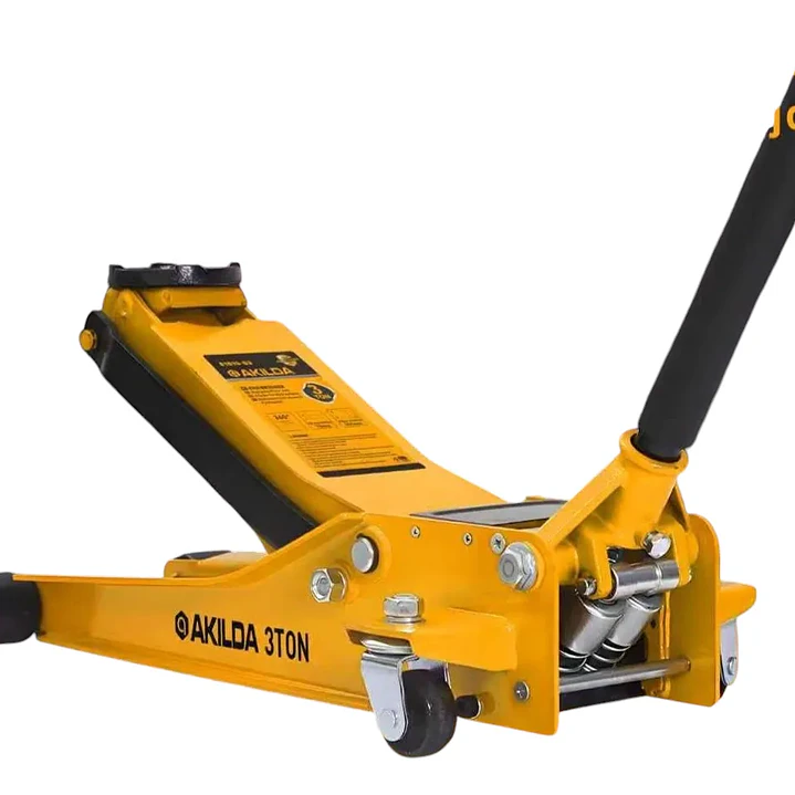 Gata Hidráulica Caimán 3 Ton Perfil Bajo Doble Bomba Doble Piston Akilda 1