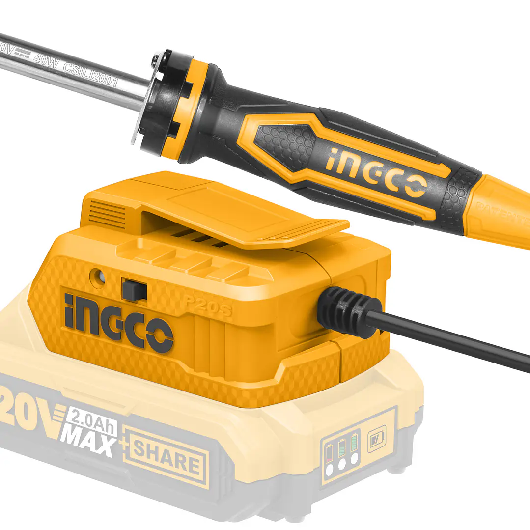 Cautin Inalambrico 20v  Ingco  1