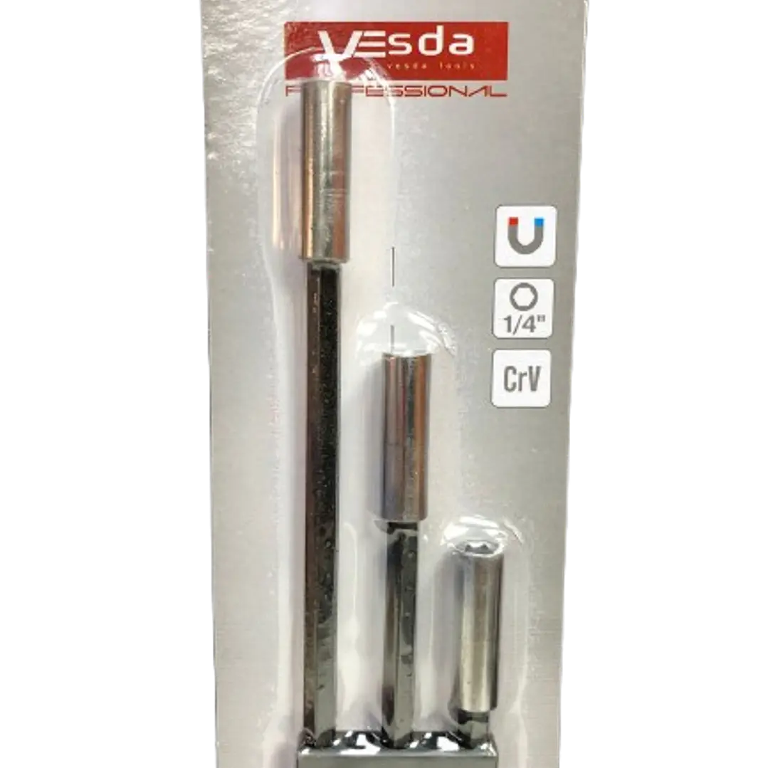 Set Adaptador Punta Phillips Hexagonal 1/4 Atornillador  1