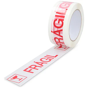 Cinta de Embalar Fragil 48mm x 100 mts
