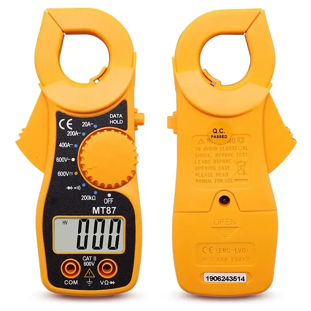 Tester Multimetro Amperimetro Digital De Pinzas 1