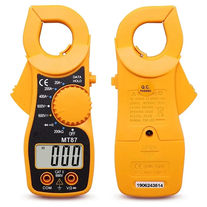 Tester Multimetro Amperimetro Digital De Pinzas 1