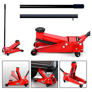 Gata Hidraulica Tipo Caiman De 3 Toneladas 1 Piston  Trolley Jack