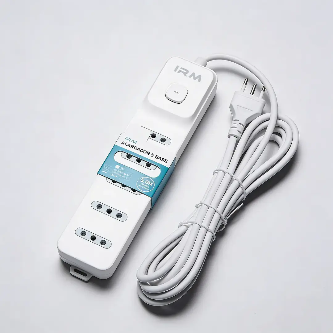Alargador 5 Enchufes 5 Metros  1