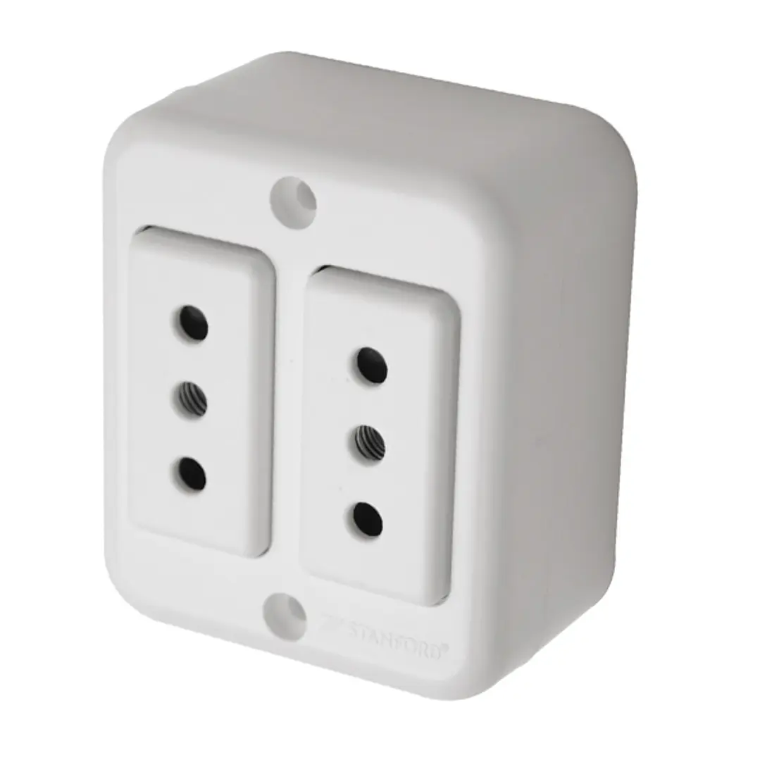 Enchufe Doble 10A 250V  1