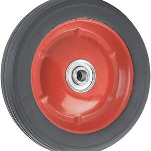 Rueda Maciza Roja 7