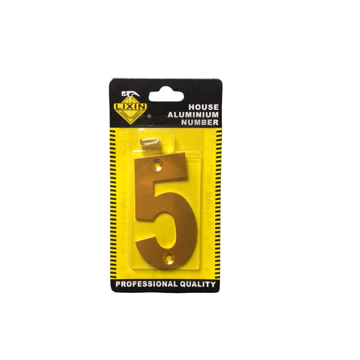 Numeros Para Casas Y Letreros De Identificacion. Numero 5 1