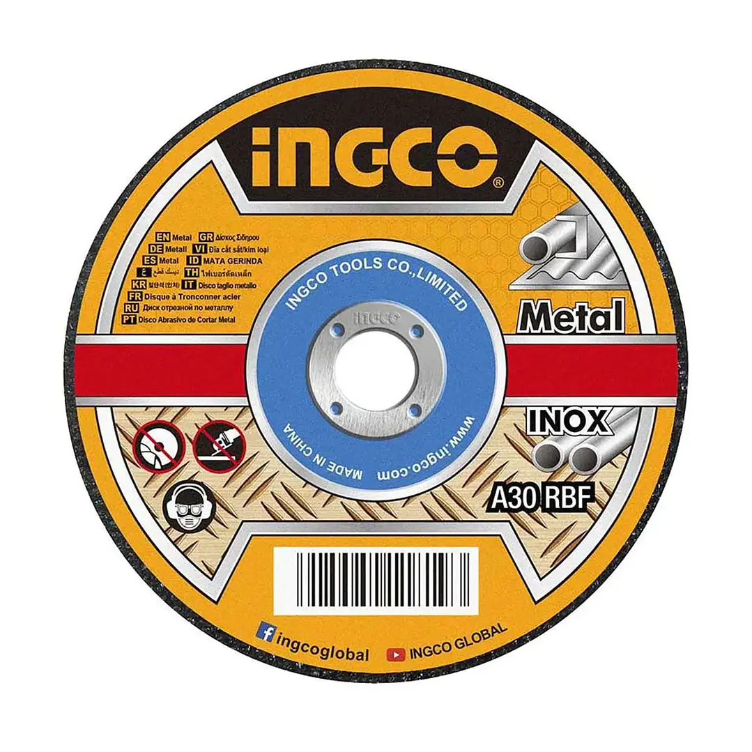 Pack 25 Disco de Corte Para Metal Acero Inoxidable 4 1/2