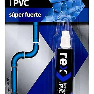 Adhesivo Pvc Para Tuberías Y Conexiones De Hogar Rex 