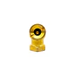 Boquilla De Bronce 1/4″ Para Manguera De Aire Makawa  - Miniatura 2