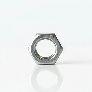 Tuerca Hexagonal 3/16 Grado 2 Zincada x 100 Unidades