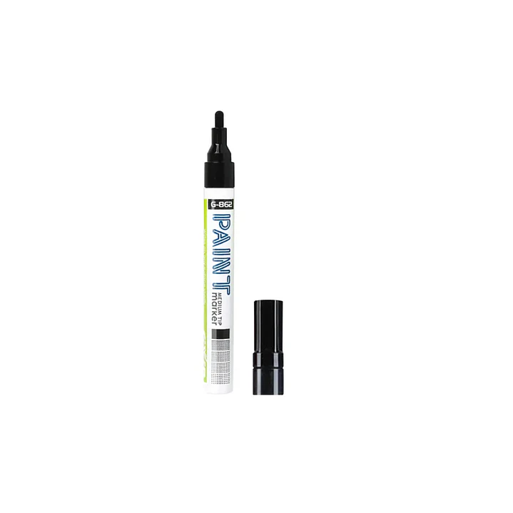 Marcador Metal Base Oleo Negro  1