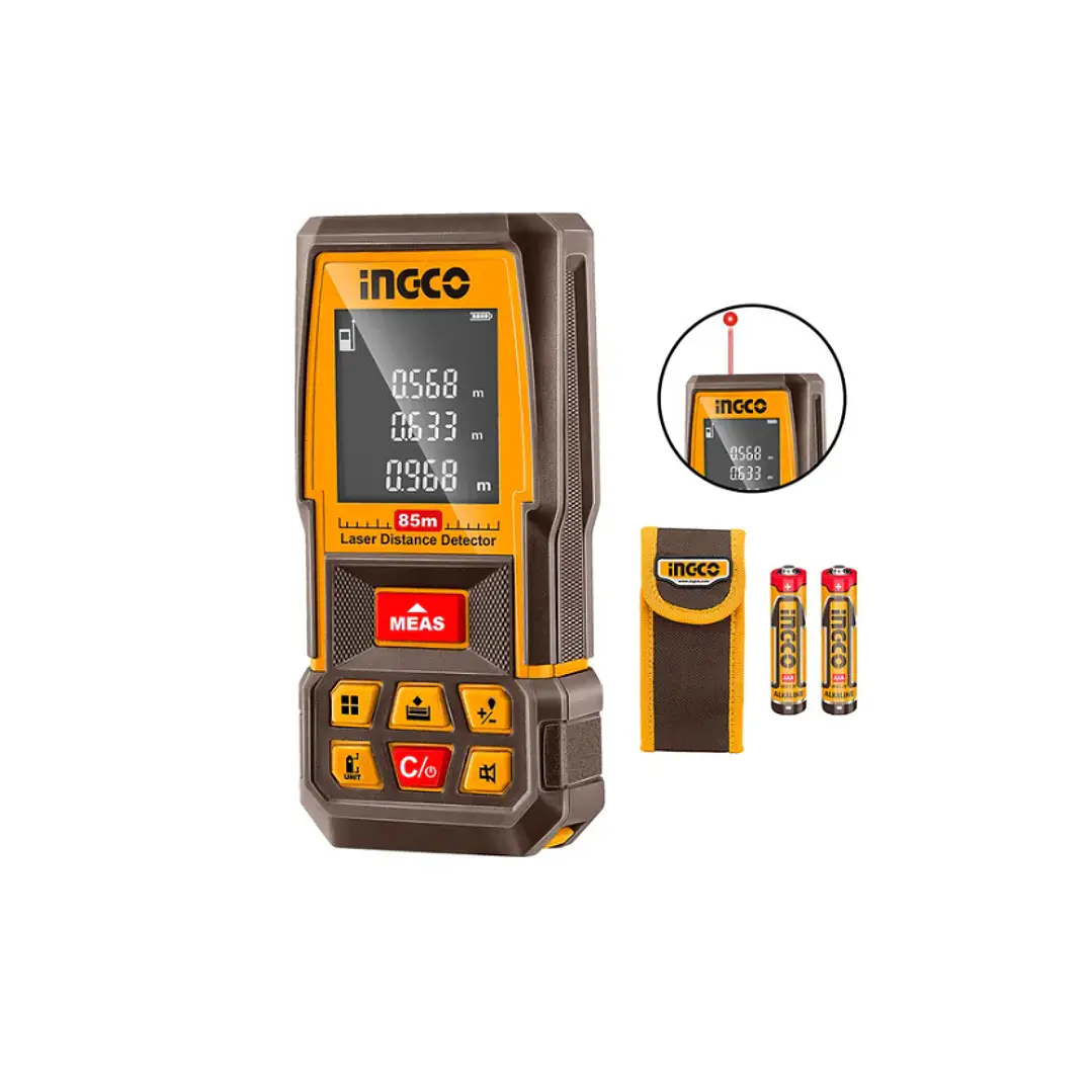 Medidor De Distancia Laser Industrial 85m Ingco 1