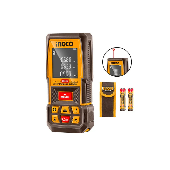 Medidor De Distancia Laser Industrial 85m Ingco 1