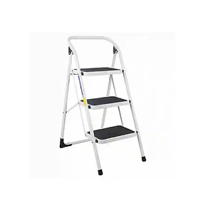 Escalera De Tijera Metalica 3 Peldaños Mirlo 903