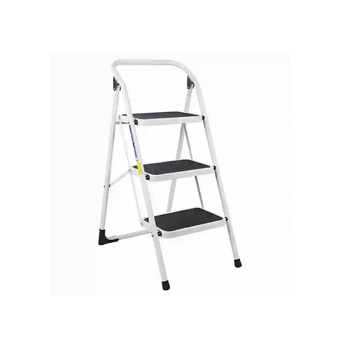 Escalera De Tijera Metalica 3 Peldaños Mirlo 903 1