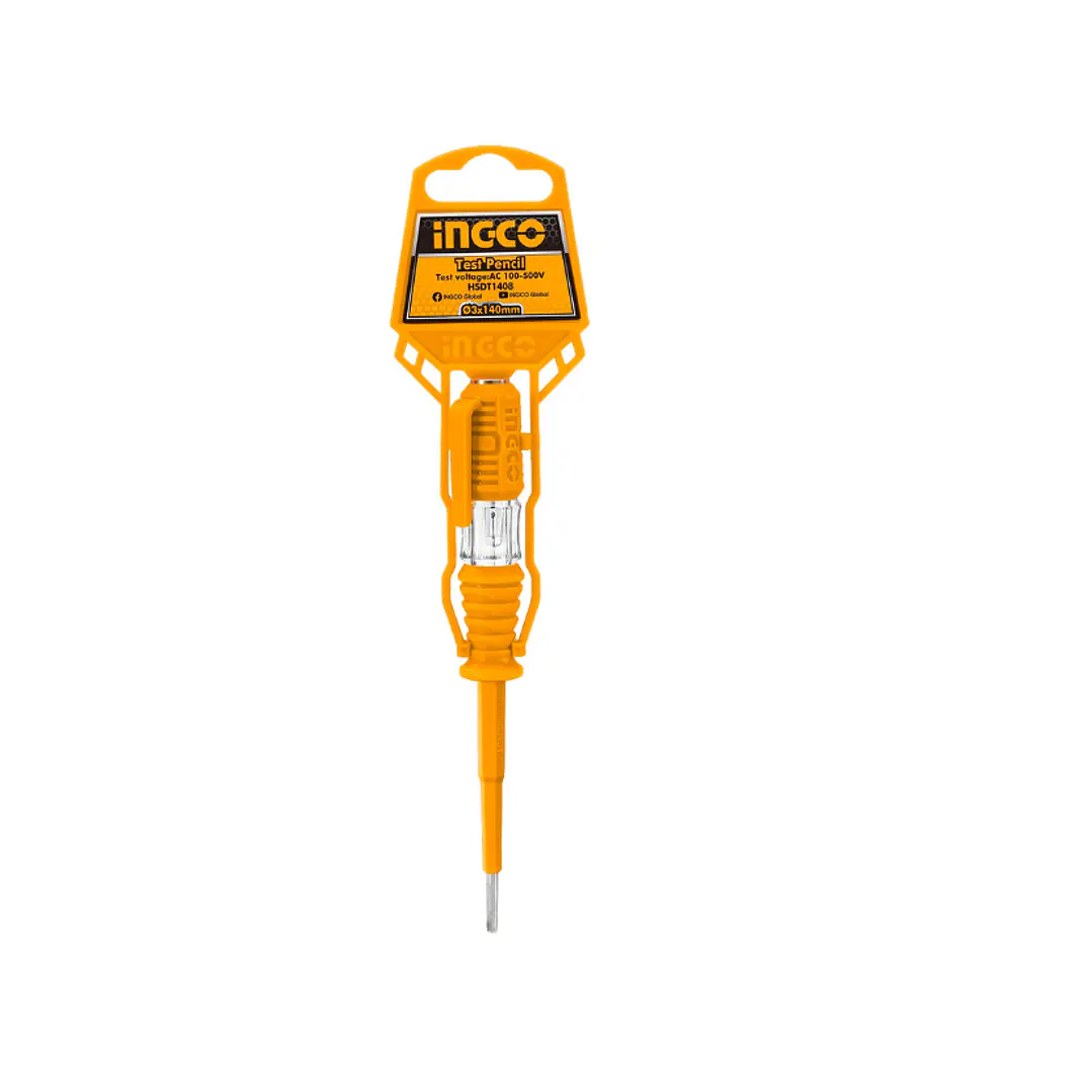 Probador De Voltaje 100-500V 3 x 140mm Ingco  1