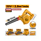 Soplador Bl Industrial +2 Bat 2ah Y Carg Vel/reg 20v 2,8m³/min Ingco  - Miniatura 2