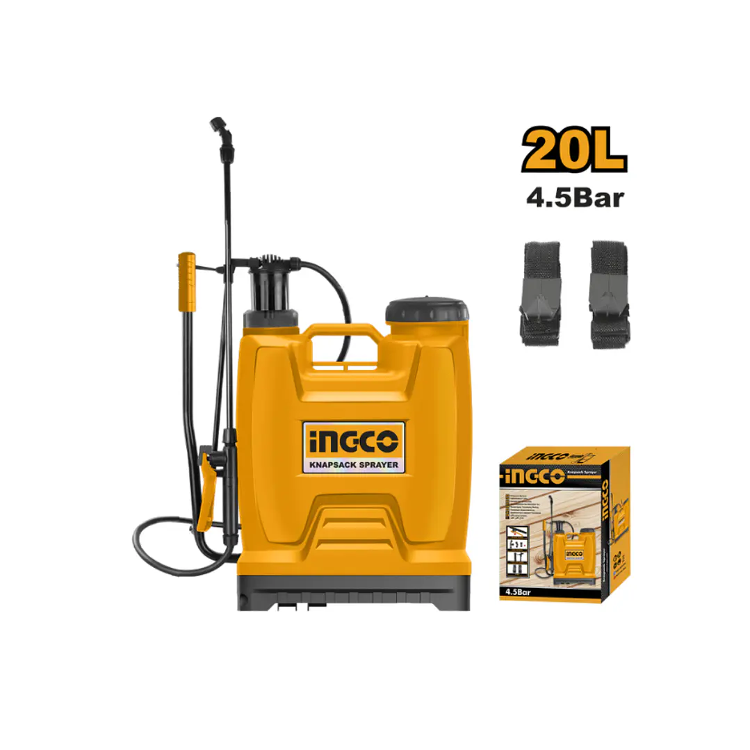 Fumigador Pulverizador Mochila 20LT Ingco 1