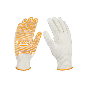 Pack 12 Guantes Hilo Pigmentado Ingco