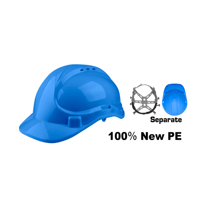Casco De Seguridad Azul Ingco  1