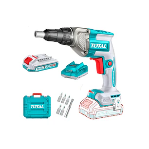 Atornillador Drywall Yesero Inalámbrico + Bateria 2Ah + Cargador 20V Total 