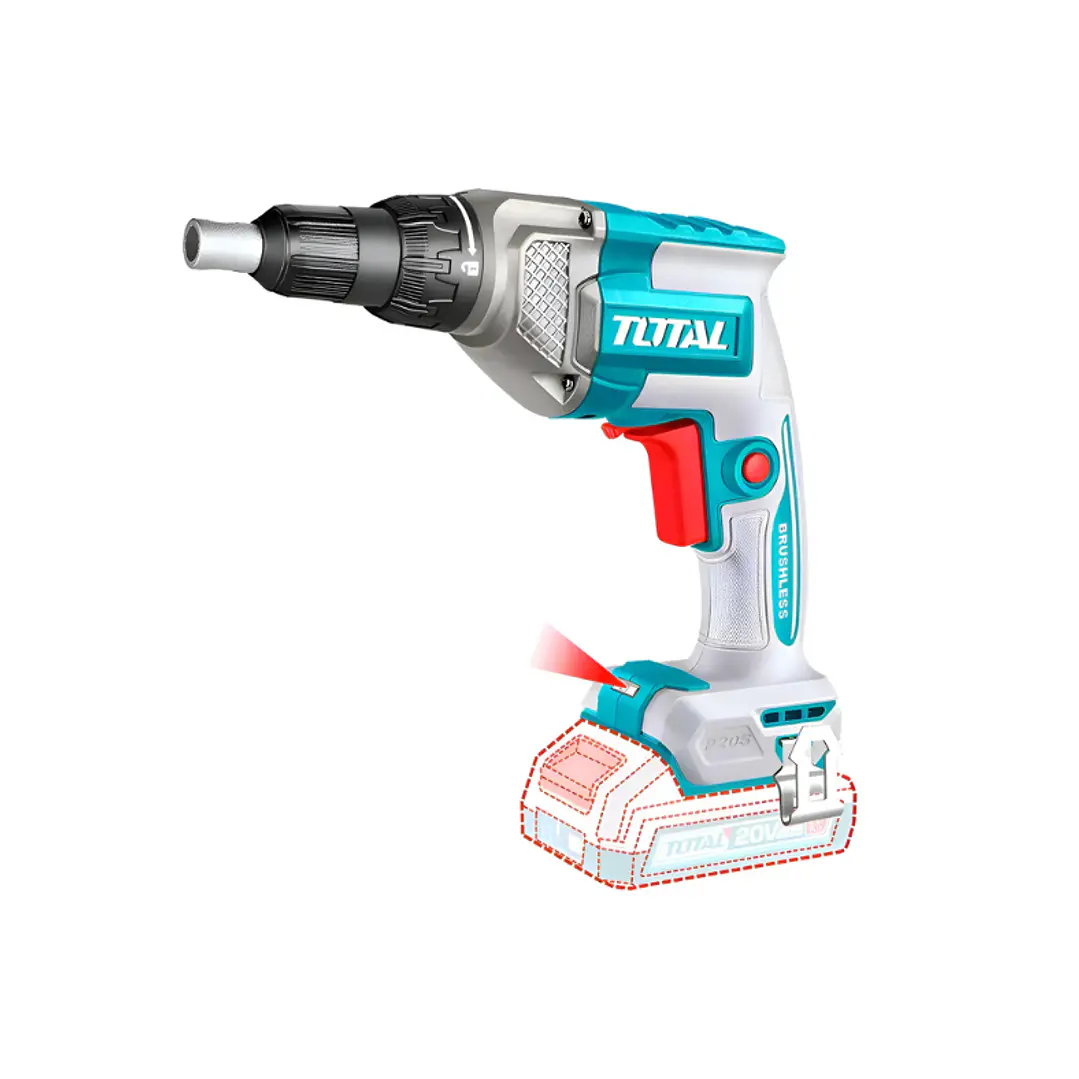 Atornillador Drywall Yesero Inalámbrico 20V Total  1