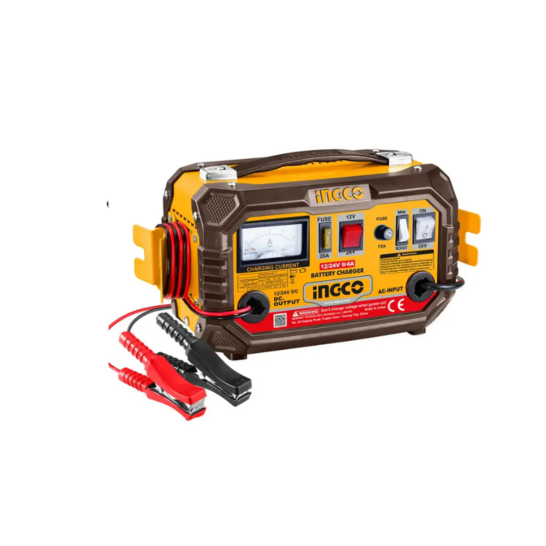 Cargador De Bateria 12/24v Ingco 1