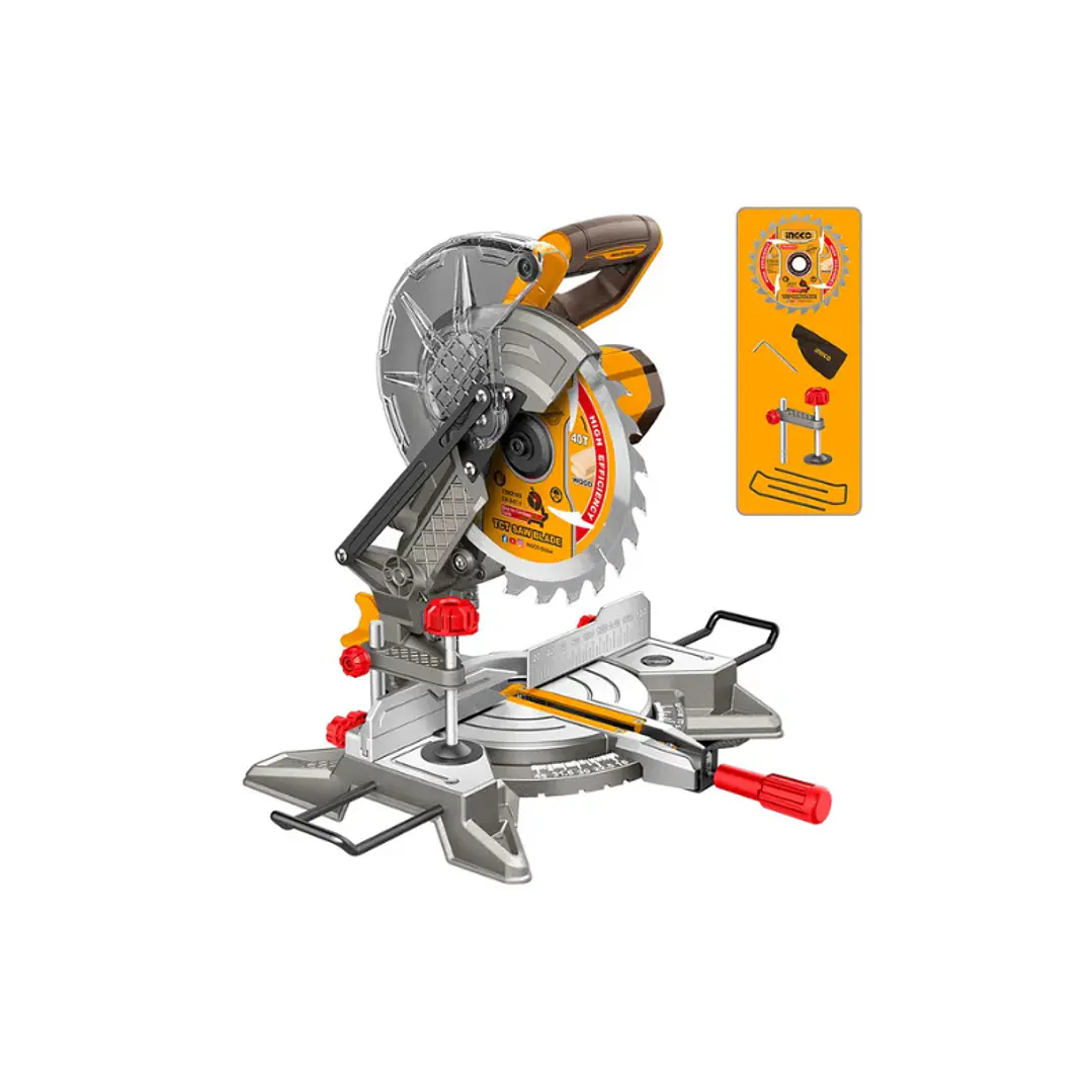 Sierra Ingleteadora Bl Industrial Inalambrica 8 1/4 20v/254mm Ingco 1