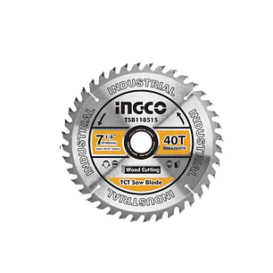 Disco De Sierra Circular Industrial Madera 40t 185mm 7 1/4