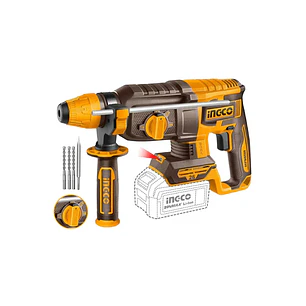 Rotomartillo Bl Industrial Inalambrico Sds Plus 20v/2,5j Ingco