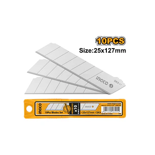 Repuesto Cartonero 10 Hojas  25X127 MM Ingco