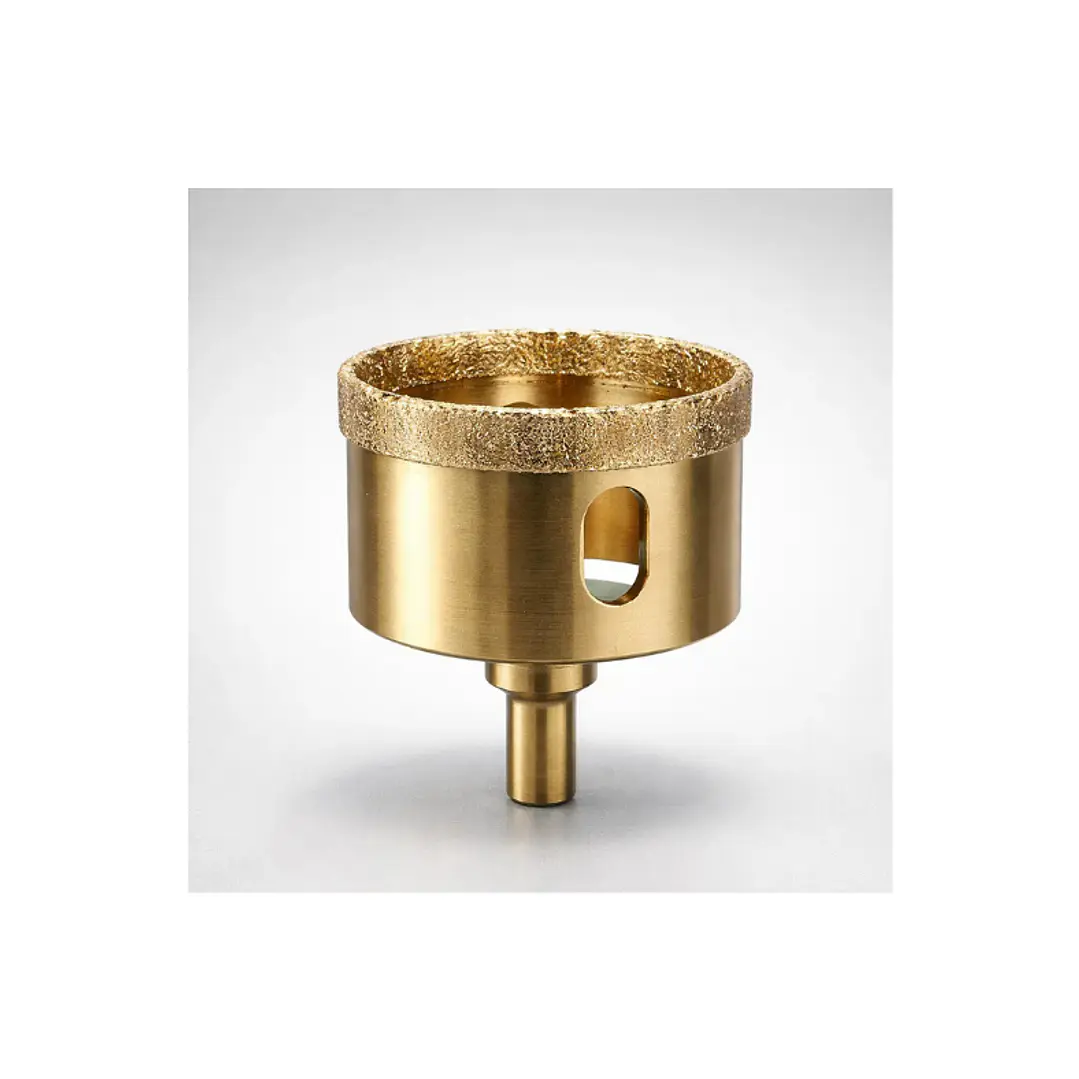 Broca Copa Para Ceramica Vidrio 50mm Crownman 1