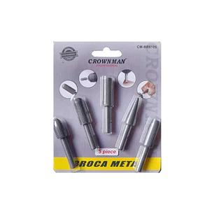 Juego Broca Lima Rotativa Para Metal. 1/4