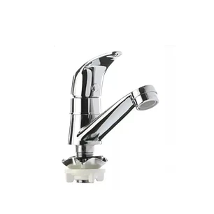 Llave Lavamanos Cromado Agua Fria 