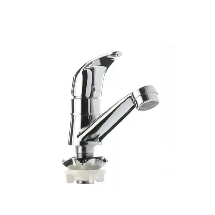 Llave Lavamanos Cromado Agua Fria  1