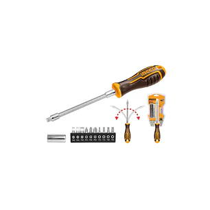 Destornillador Flexible SL/PH/T 12 Pcs Ingco