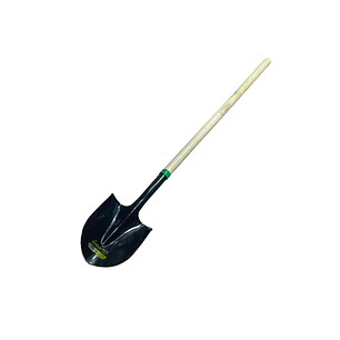 Pala Punta Huevo Con Mango Largo 1,4m Mirlo